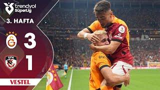 Vestel  Galatasaray 3-1 Gaziantep FK - HighlightsÖzet  Trendyol Süper Lig - 202425