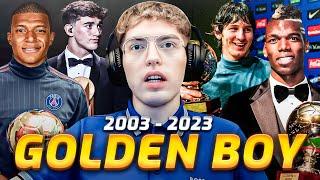 DAVOO XENEIZE REACCIONA A TODOS LOS GANADORES DEL GOLDEN BOY 2003-2023 - MEMORIAS DEL FUTBOL