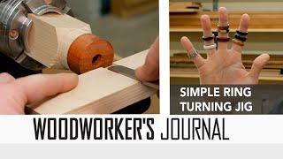 How to Make a Wood Ring  Woodturning a Ring