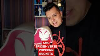 AMC Exclusive Spider-Verse Popcorn Buckets