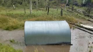 Massive Flooding At Todays Homesteader Ranch