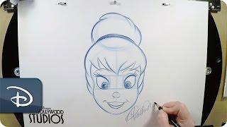 How-To Draw Tinker Bell  Disney’s Hollywood Studios