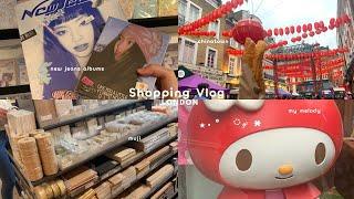 London shopping vlog ˚୨୧⋆｡˚ ⋆ K-pop store Muji Pop Mart Chinatown Brandy Melville and more