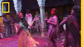 Get an Up-Close Look at the Colorful Holi Festival  National Geographic