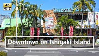 4KBinaural Downtown on Ishigaki Island Walking Tour - Okinawa Japan