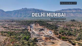 Delhi Mumbai Expressway Maharashtra State Progress  Virar-JNPT Update  Package 17