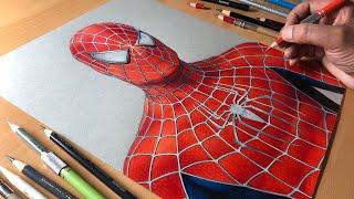 Spider-Man Drawing Sam Raimi Suit - Time-lapse + Real-time  Artology