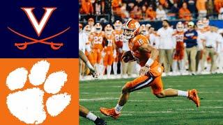 #23 Virginia vs #3 Clemson 2019 ACC Championship Highlights  College Football Highlights