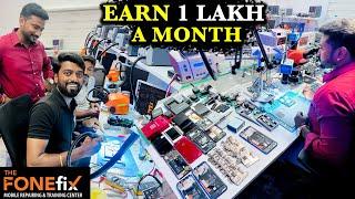 Learn Mobile RepairingService & Earn 1 Lakh a Month- The Fone fix Training Institute  DAN JR VLOGS