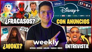  El Nuevo DISNEY PLUS  FRACASOS en TAQUILLA  Entrevista WILL SMITH Bad Boys  WEEKLY