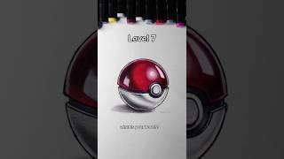 Drawing PokeBall #pokemon