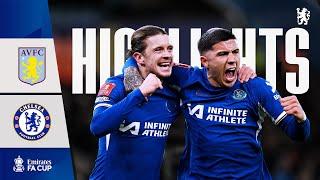 Aston Villa 1-3 Chelsea  HIGHLIGHTS  FA Cup 4th Round Replay  Chelsea FC 202324