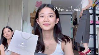 Unboxing My NEW Ballerina Flats From KURUN TOKYO try-on review