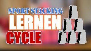 Sport Stacking LernenTutorial Cycle German