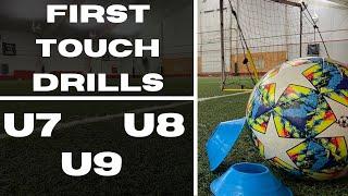 First Touch Drills For U7 U8 U9 SoccerFootball  2021