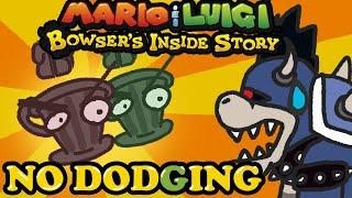 I Couldnt Dodge AT ALL In this Mario and Luigi Challenge M&L Bowsers Inside Story Dodgeless