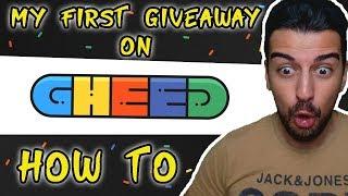 How to GHEED Tutorial Guide  Mein erstes Giveaway über GHEED  - Wakayashi