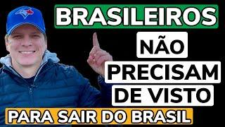 Como sair do Brasil SEM VISTO  Imigrar para o Canadá  Estudar e Trabalhar no Canadá  Zarillo Neto