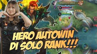 SOLO RANK DI GLORY BISA MENANG KALAU PAKE HERO INI