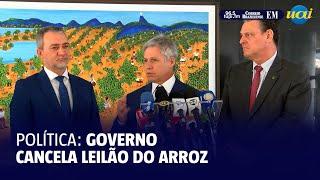 Governo anula leilão de arroz da Conab