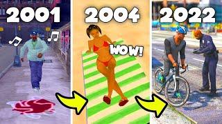 Evolution Of NPC Logic In GTA GAMES 2001-2022