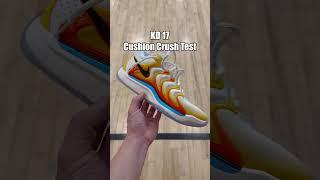 Nike KD 17 Cushion Crush Test #kd17 #nikebasketball #cushiontest