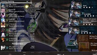 my first 200pp on tech map #1 and 1st hddt fc in malaysia  osu