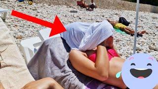 EVA A LA PLAGE  #sistersalipour #vlog #vacances #rire