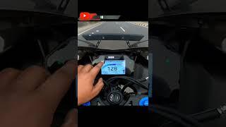 Yamaha R15M️ BS7  New model 2023  Top speed Test. #status #shorts #viral #bike #subscribe#support