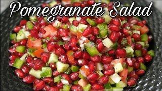 Turkish Pomegranate Salad Recipe  Pomegranate Salad For Weight Loss  Easy Salad For Weight Loss