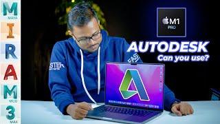 AutoCAD Inventor Maya on MacBook Pro 16 M1 Pro  All Autodesk Softwares Revit 3ds Max Mudbox