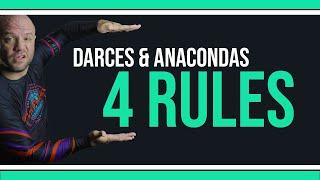 4 RULES to help MASTER Darce  Anaconda Chokes Jiu Jitsu