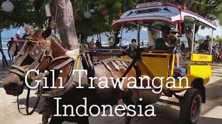 Restaurants and Nightlife on Gili Trawangan Island just off Lombok Indonesia