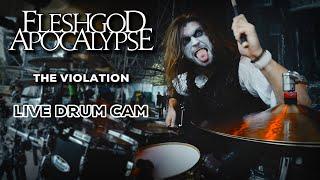 Eugene Ryabchenko - Fleshgod Apocalypse - The Violation live drum cam