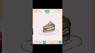 ROBLOX SPEED DRAWING CAKE  #roblox