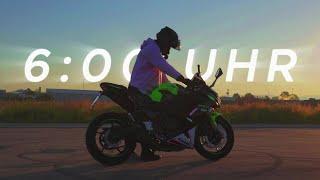 0600 UHR Morgenfahrt mit meiner 2022 Ninja 650