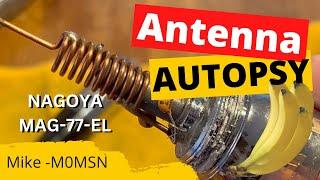 RADIO HAM Antenna Autopsy NAGOYA MAG-77-EL teardown and repair.