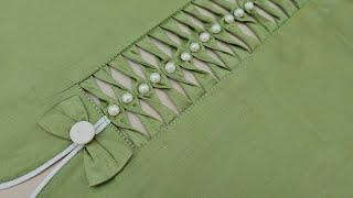 Very Easy and Latest Patti Sleeves Design Cutting and Stitching