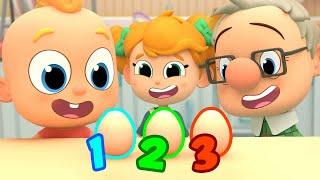 Numbers Song with Little Chick Baby Miliki version – Kids Learn How To Count  Miliki