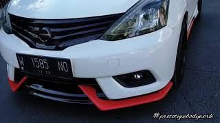 Nissan Livina  Bodykit depan  samping & belakang + rear trunk