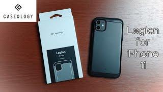 Caseology Legion case for iPhone 11 in Matte Black