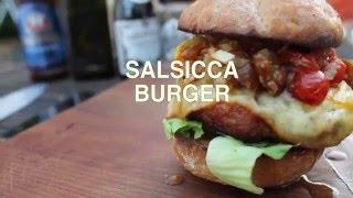 Salsiccia Burger - BBQ-BLAST FROM THE PAST – 0815BBQ