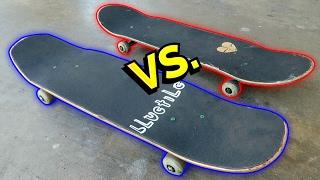 SHAPED SKATEBOARDS vs NORMAL SKATEBOARDS