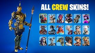 Evolution All Crew Pack Skins in Fortnite Season 15 - Season 29