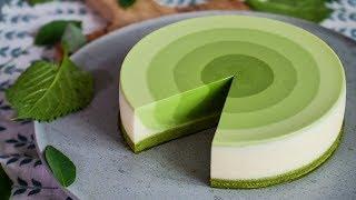 Eng SubMatcha mousse cake  我Amanda带着既美又作的抹茶甜点又来了！【曼食慢语】*4K