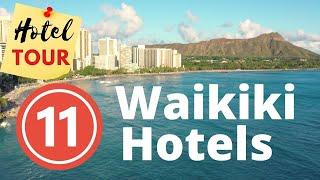 Waikiki Hotels 11 Oceanfront Hotels  HOTEL TOURS