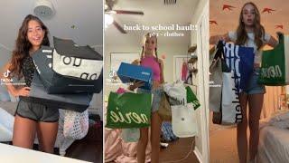 back to school haul TIKTOK COMPILATION🩷️🩷 pt. 4