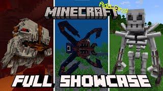 MUTANTS Add-On Full Showcase   Minecraft Bedrock Marketplace PC PS4 Mobile