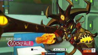 POTG GALE + DANTEH ASHE OVERWATCH 2 SEASON 12 TOP 500 GAMEPLAY