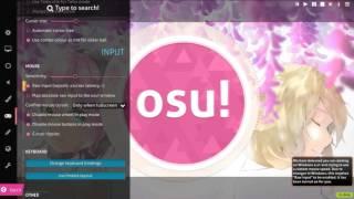 HOW TO fix the raw imput problem with tablet on osu